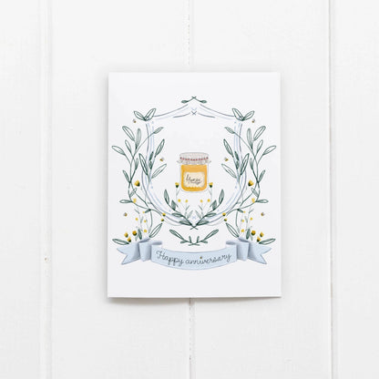 Happy Anniversary Honey Greeting Card