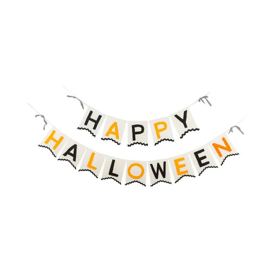 Happy Halloween Felt Banner
