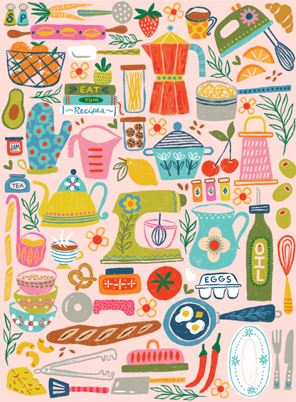 Culinary Chaos 1000 Piece Puzzle