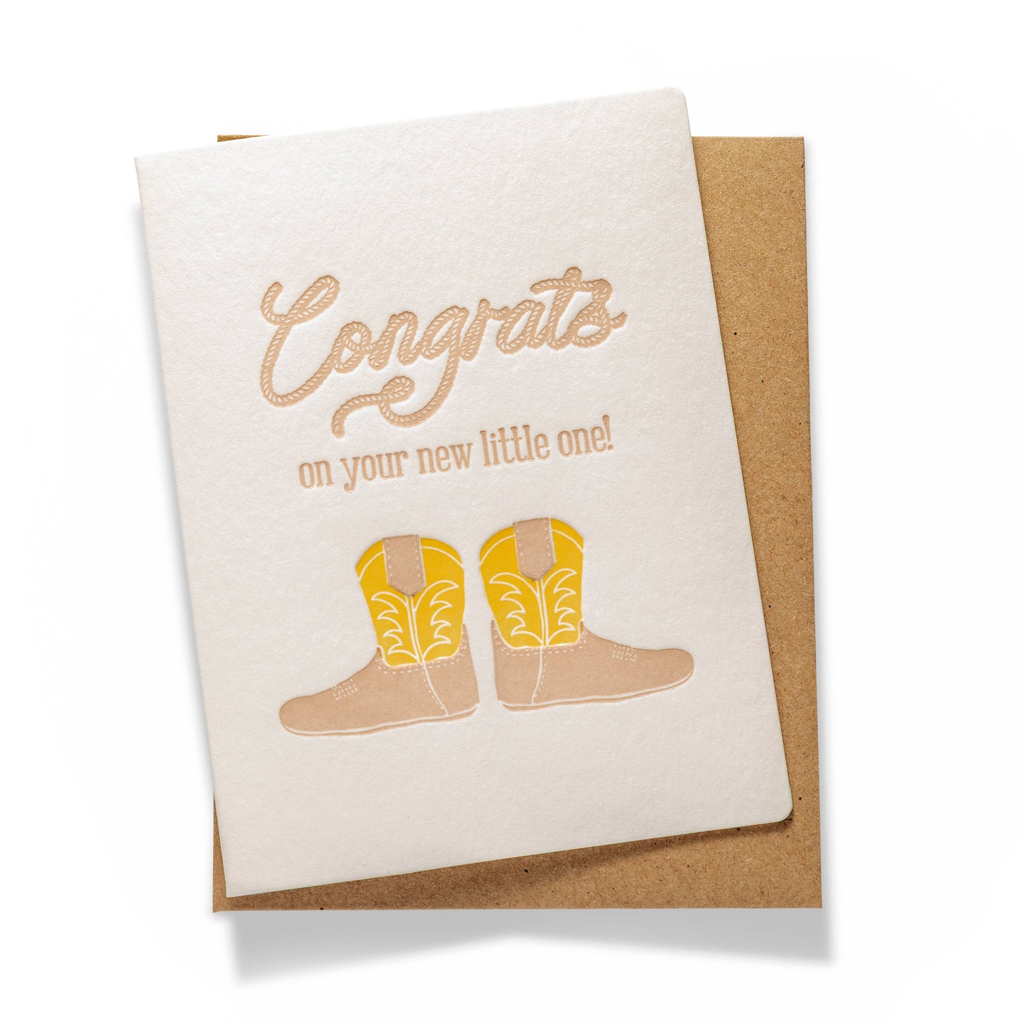 Baby Boots Greeting Card