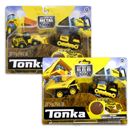 TONKA Metal Movers Combo Pack Retro Style Children's Toy