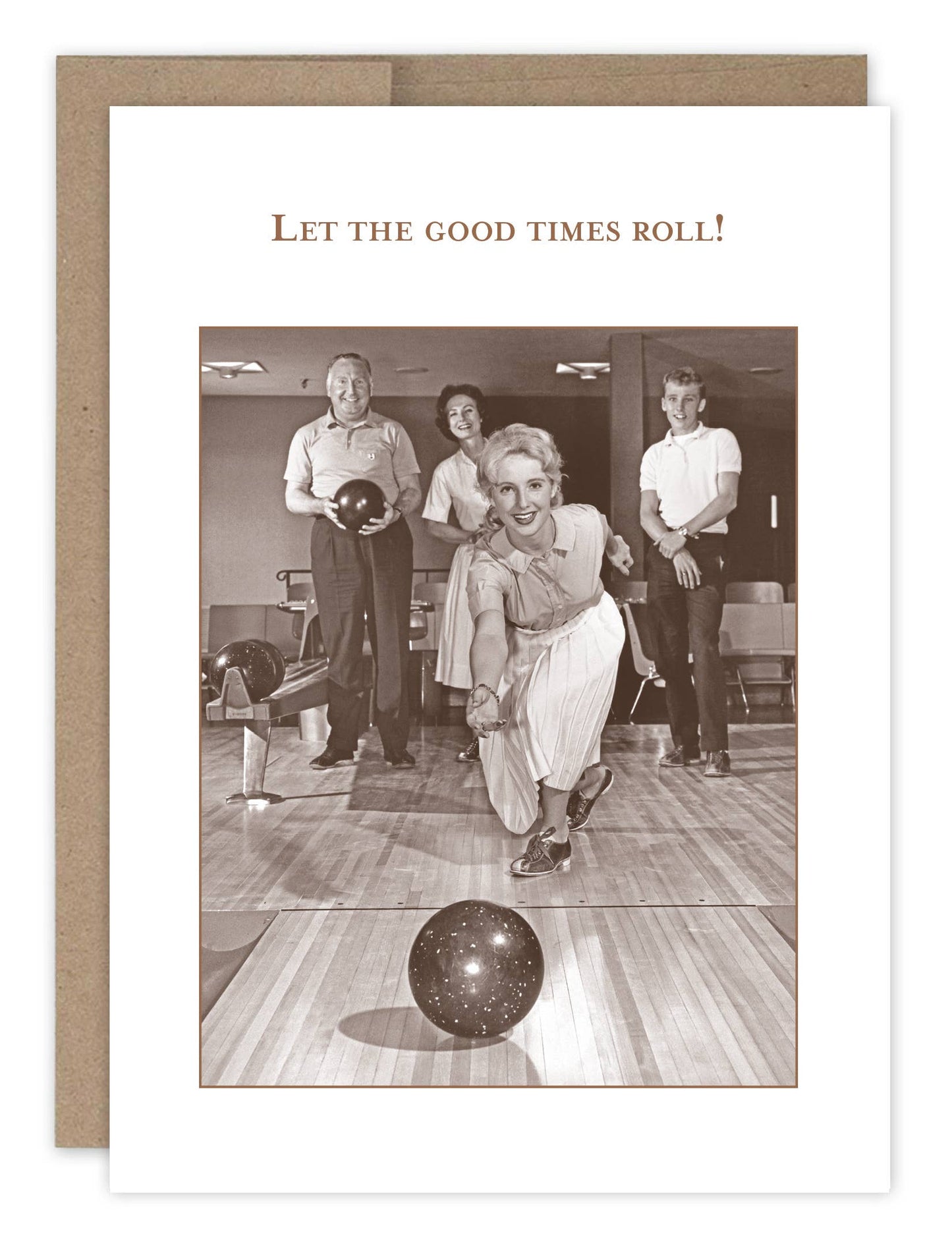 Let The Good Times Roll Birthday Card