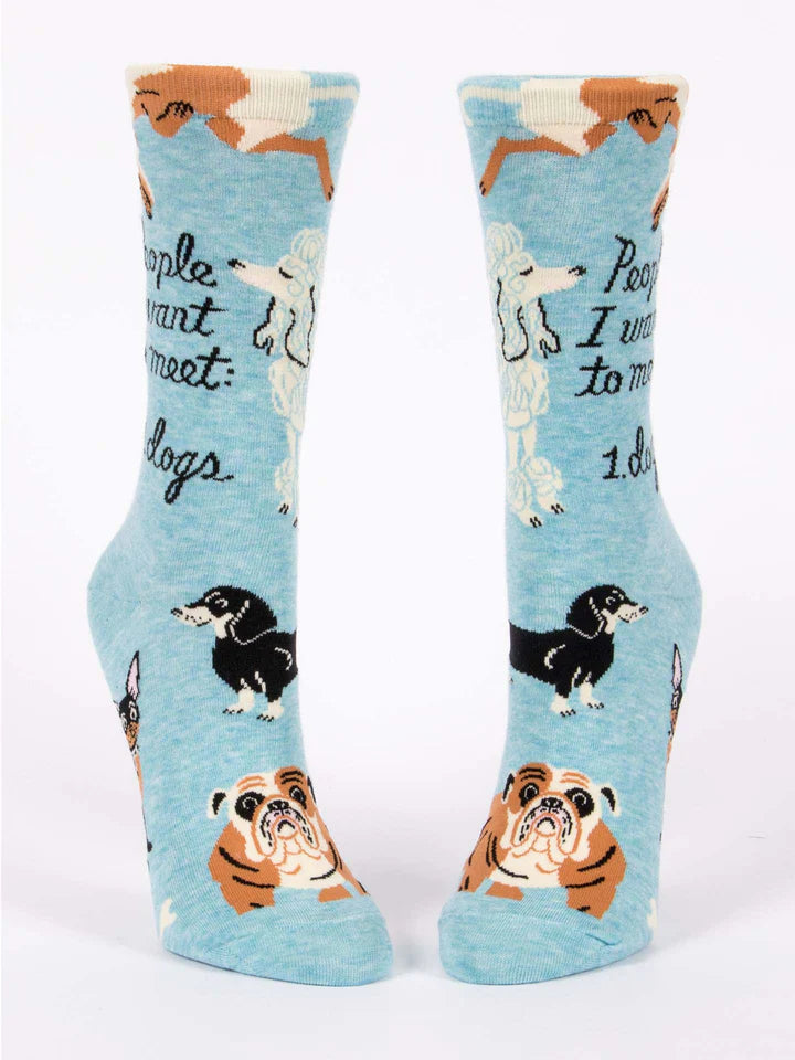 People I Want To Meet: Dogs Crew Socks