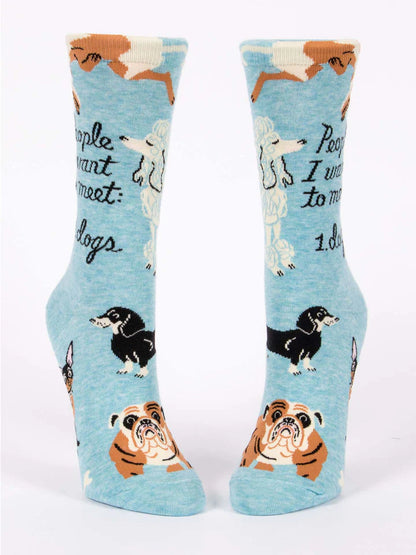 People I Want To Meet: Dogs Crew Socks