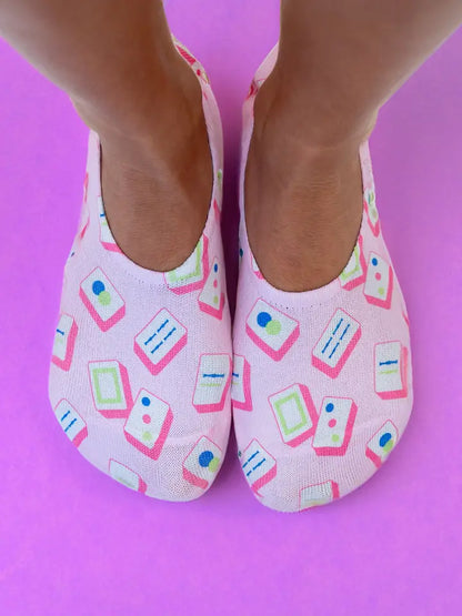 No-Show Liner Socks - Mahjong Tiles