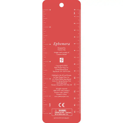 Ephemera Beaded Bookmark
