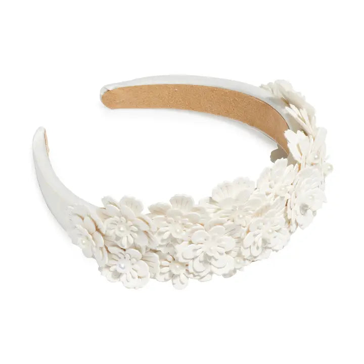 Ivory Flora Headband