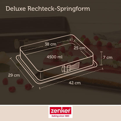 Zenker Deluxe Rectangular Springform Pan