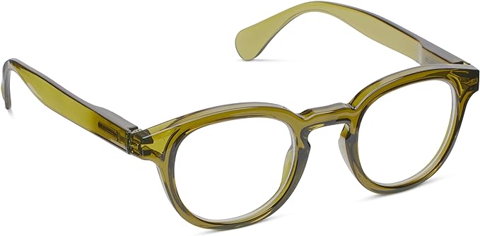 Asher Green Blue Light Reader Glasses by Peepers