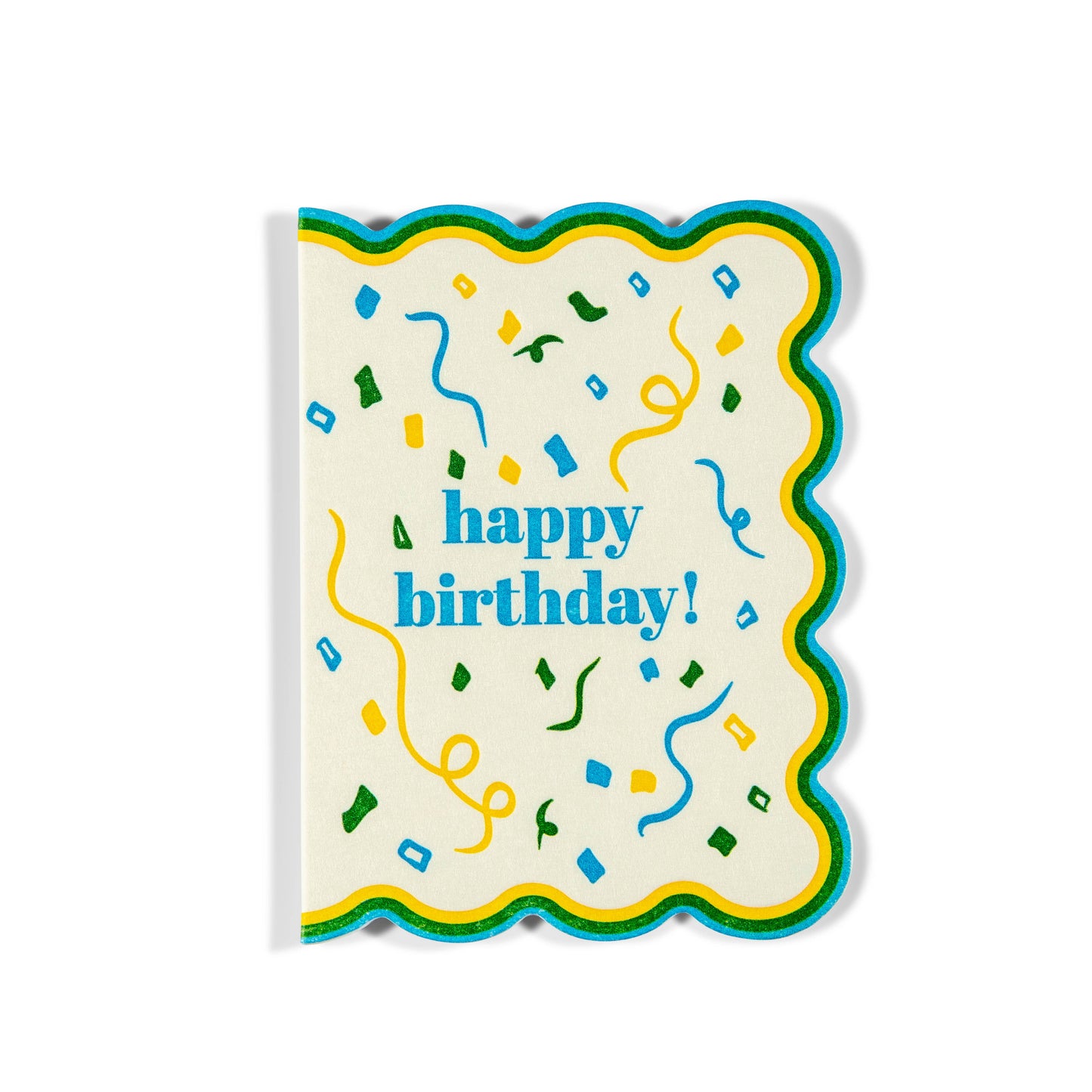 Mini Confetti Birthday Card