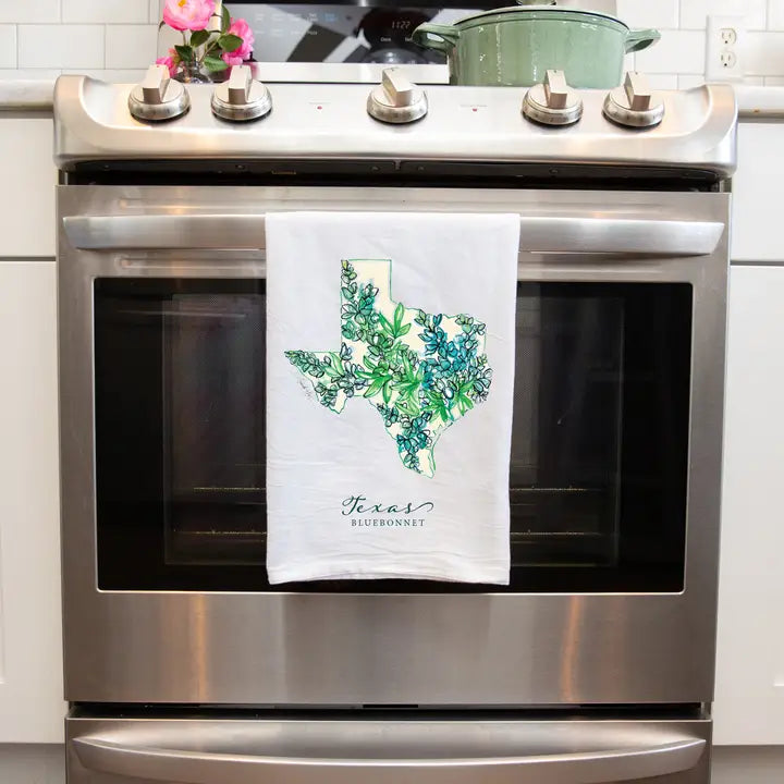 Amanda Klein Co. Texas Flour Sack Tea Towel