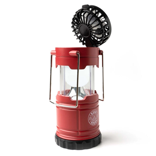 Bunk House Firefly Rechargeable Lantern Light with Fan
