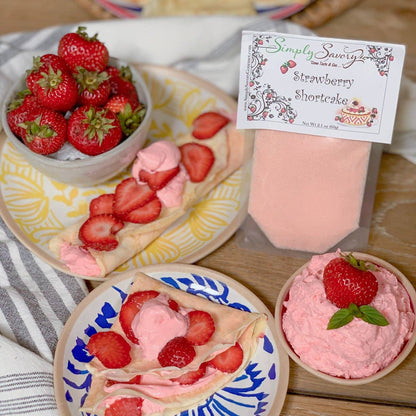 Simply Savory Strawberry Shortcake Dessert Mix