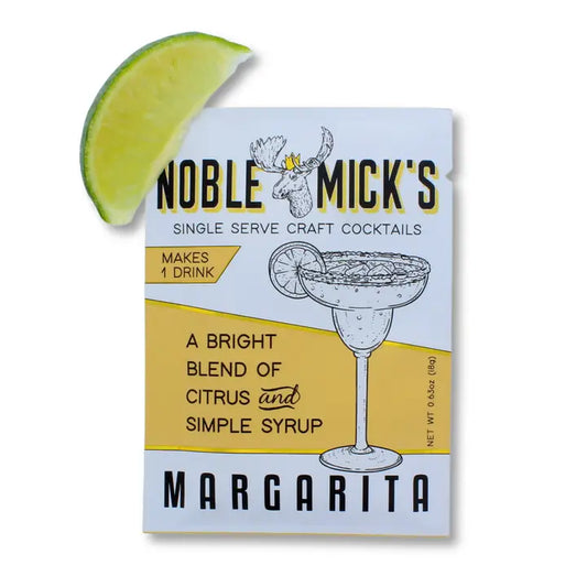 Noble Mick's Single Serve Craft Cocktail Mix - Margarita