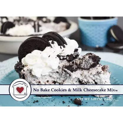 No Bake Cookies & Milk Cheesecake Mix