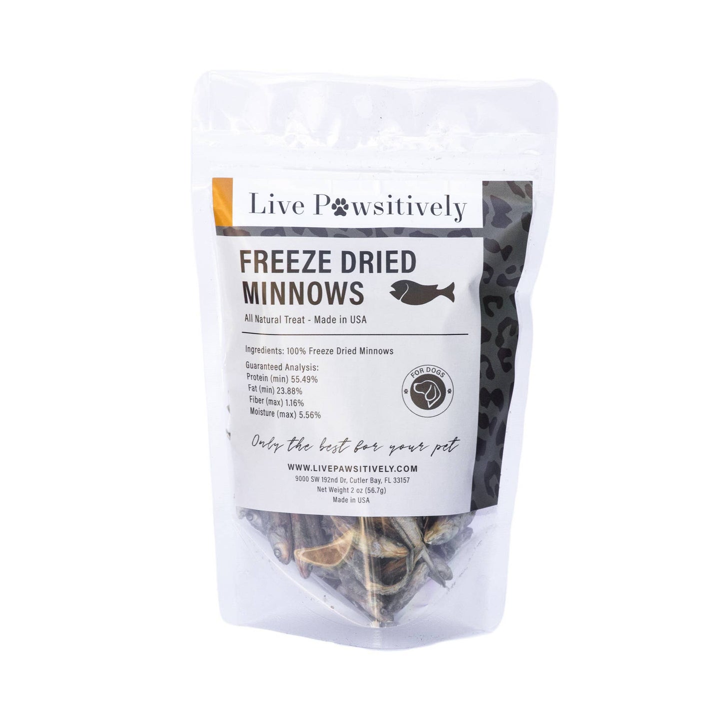 Freeze Dried Minnows