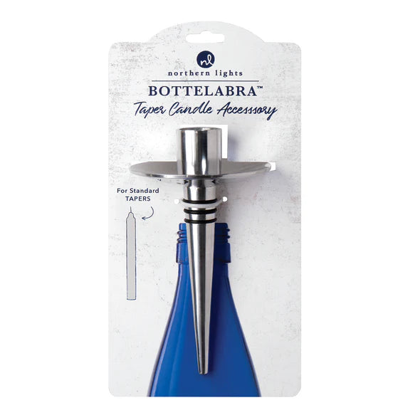 Bottelabra™ - Pewter Taper Holder