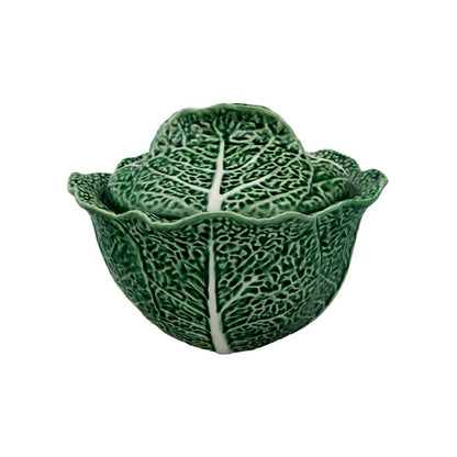 Cabbage Tureen by Bordallo Pinheiro - 108 Oz.