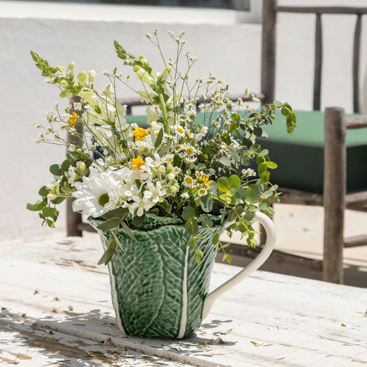 Bordallo Pinheiro Cabbage Pitcher