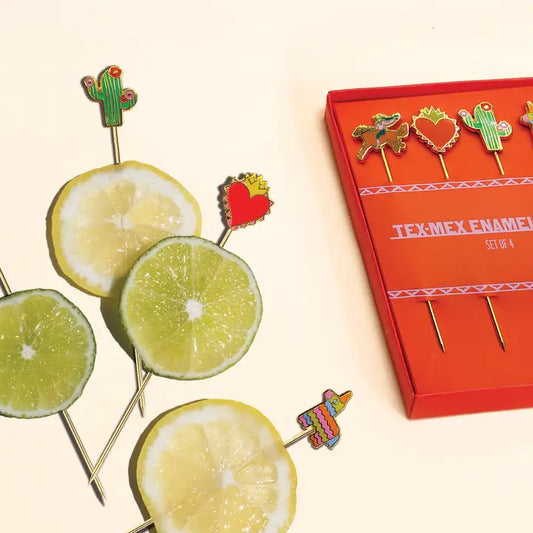 Tex-Mex Enamel Picks