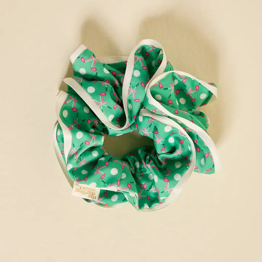 Tee Time Ruffle Up Scrunchie