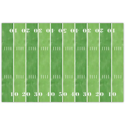 RosanneBeck Collections Handpainted Football Field Placemat
