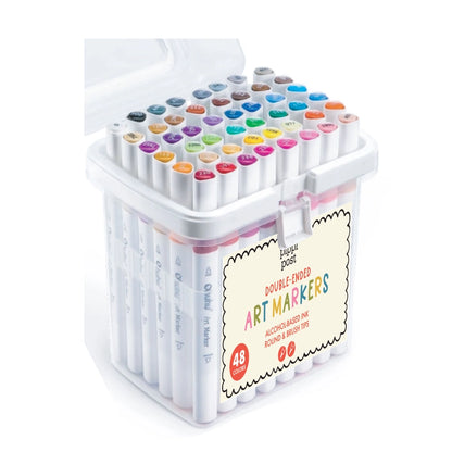 Pippi Post Dual Tip Art Marker Set