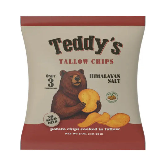 Teddy's Tallow Chips - Himalayan Salt
