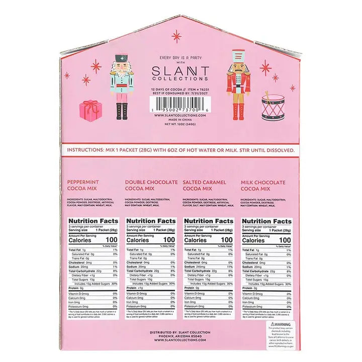 12 Days of Cocoa - Drink Mix Set