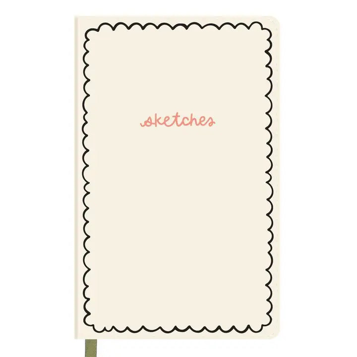 Pippi Post Sketches 5x8 Blank Sketchbook Journal