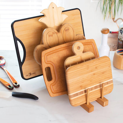 7 Slot Bamboo Rack