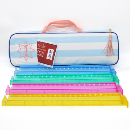 Mahjong Rack Bag - Poolside Blue