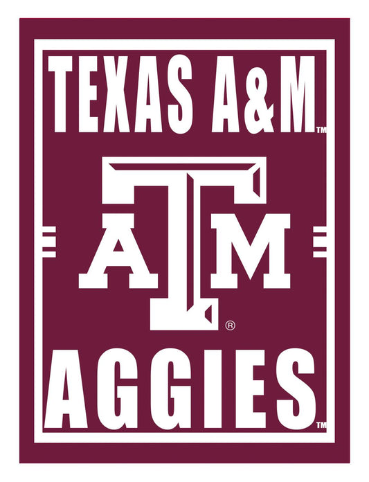 Texas A&M Metal Wall Sign