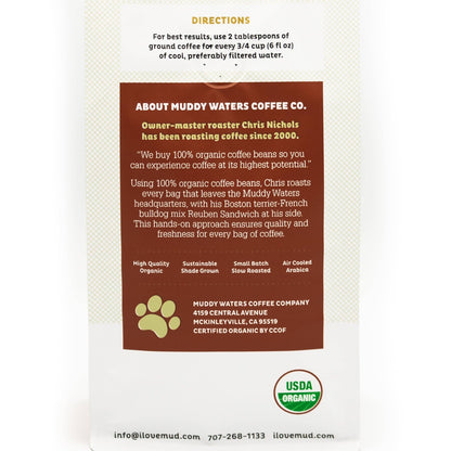 Bigfoot Organic Fair Trade Coffee Beans: Whole Bean