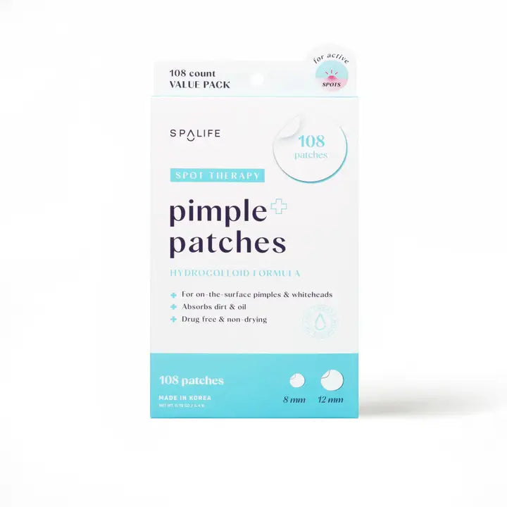 Spot Therapy Hydrocolloid Pimple Patches - 108 Patches