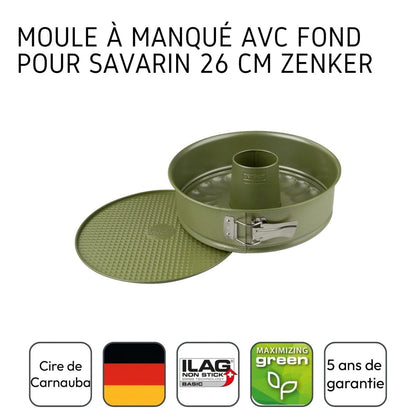 Zenker Green Vision Snack Pan with Springform Savarin