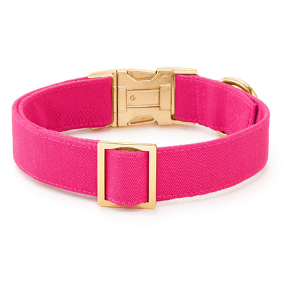 The Foggy Dog Hot Pink Dog Collar