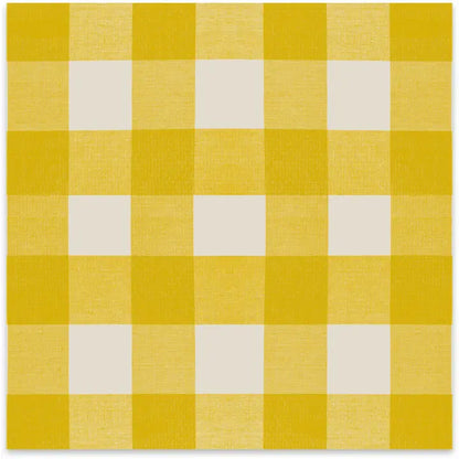 Dallas Gold Buffalo Check Paper Table Runner