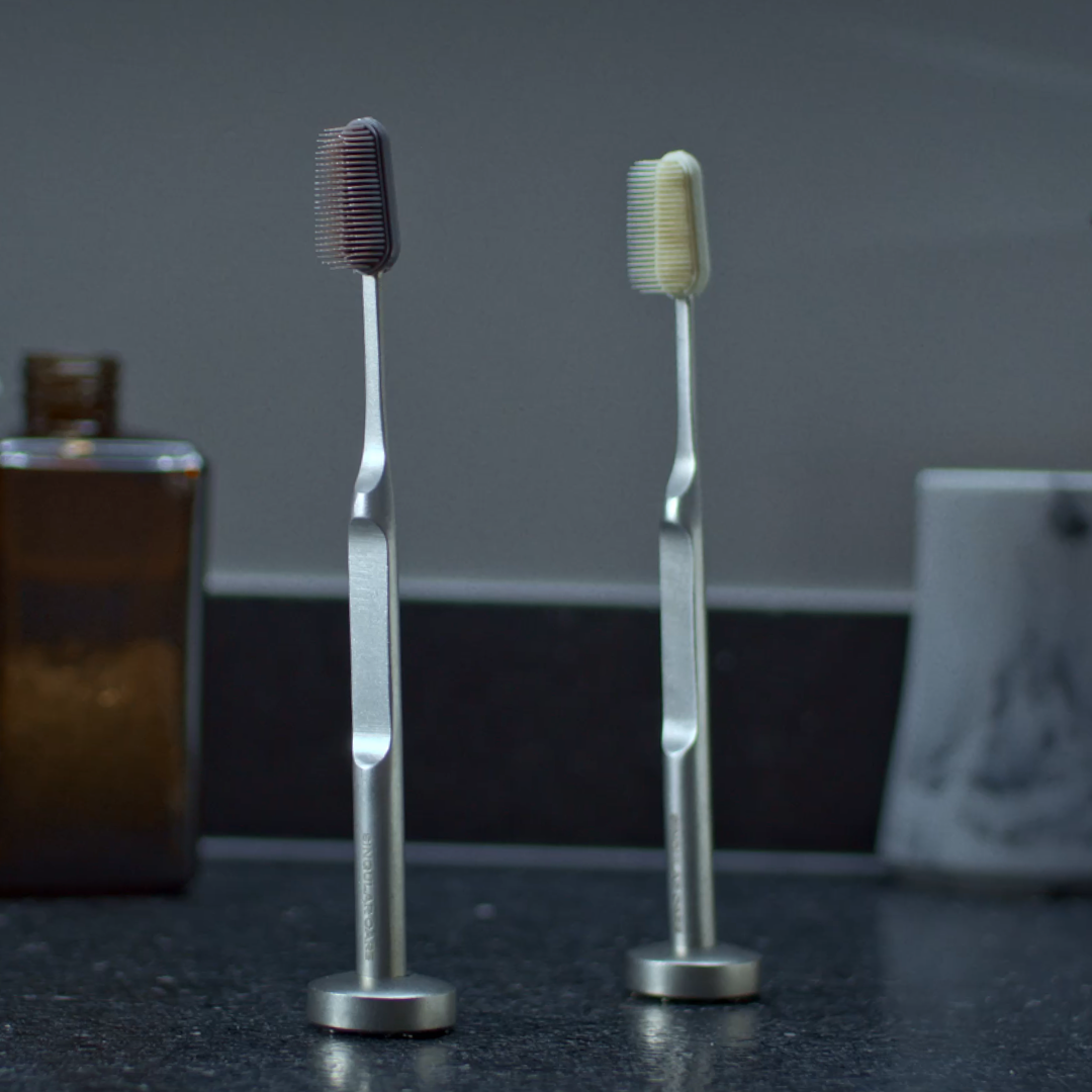 Stainless Steel Reusable Toothbrush - Light