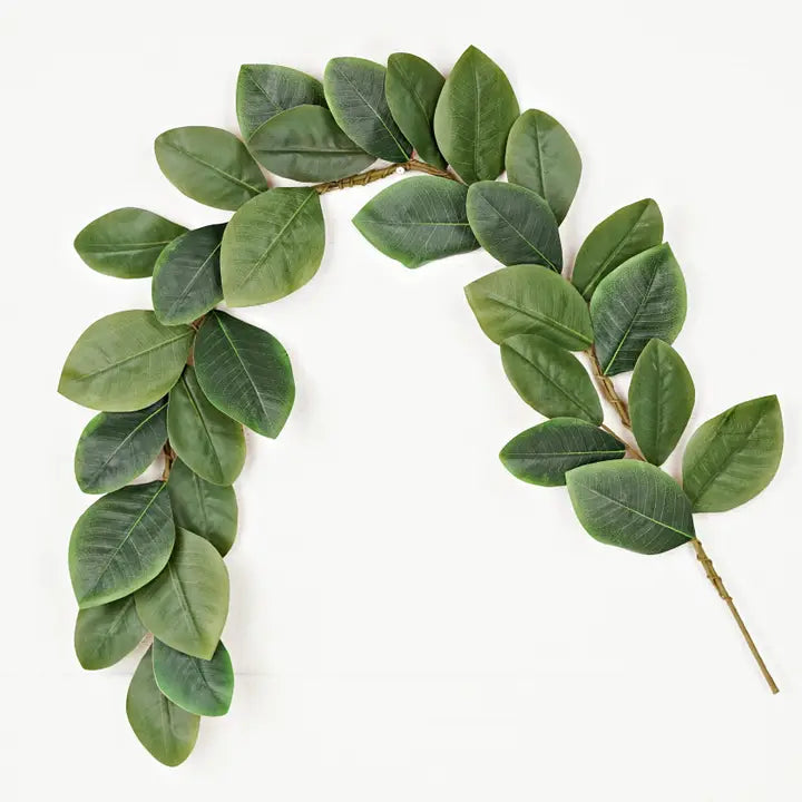 4ft Sweetbay Magnolia Leaves Garland