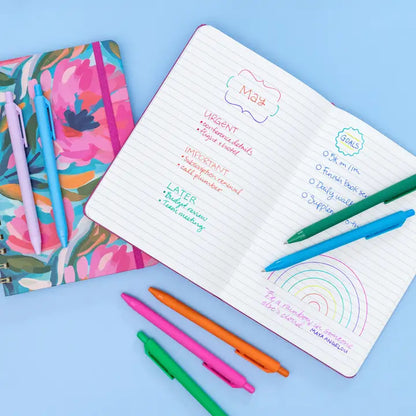 20 Pack Retractable Gel Pens Rainbow