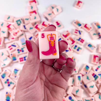 THE TEXAS SERIES - American Mahjong with Lone Star Flair Mahjong Tiles