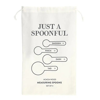 Wood Measuring Spoons - Just A Spoonful