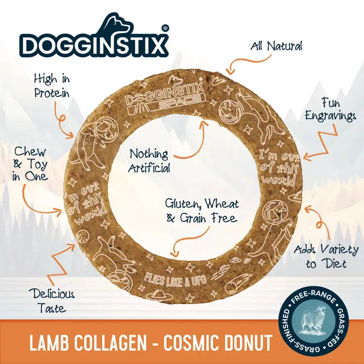 Dogginstix - Lamb Collagen Cosmic Donut