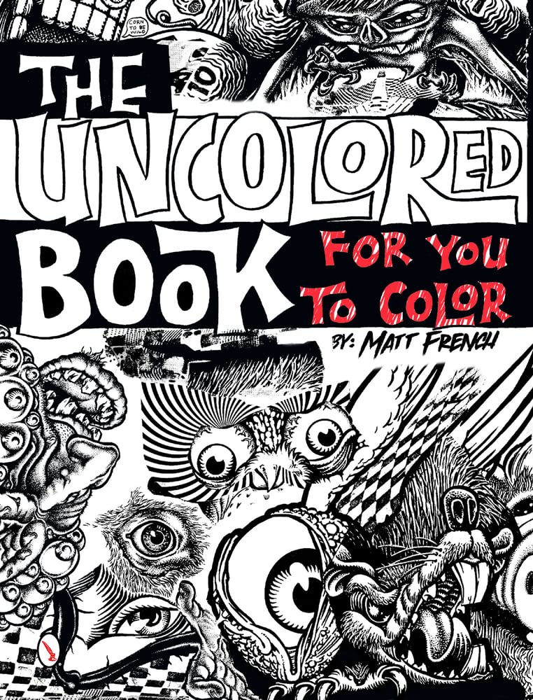 The Uncolored Book: For You To Color