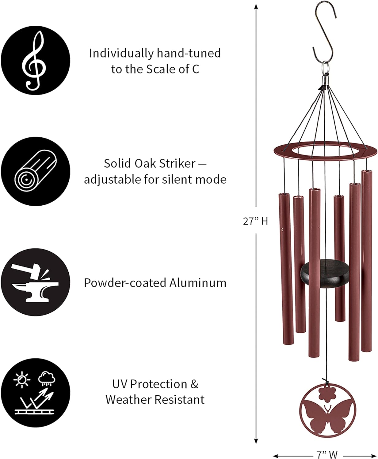 Truck Outdoor Metal Wind Chime