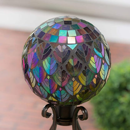 Baroque Splendor Mosaic Gazing Ball