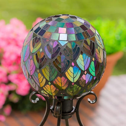 Baroque Splendor Mosaic Gazing Ball