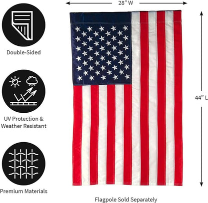 American Flag Outdoor House Flag USA Stars & Stripes 44" x 28"