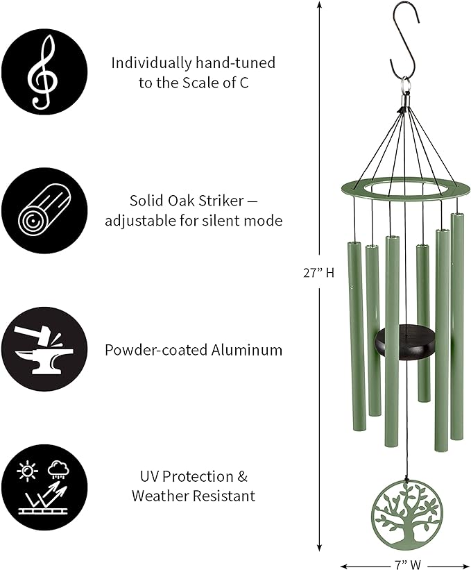 Tree of Life Metal Wind Chime